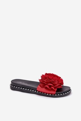 Sandał Klapki Model Elachase M361 Red - Step in style Step in style