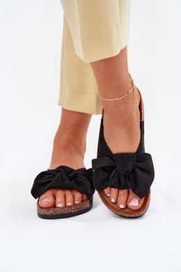 Sandał Klapki Model Seressa WD293 Black - Step in style Step in style