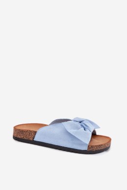 Sandał Klapki Model Seressa WD293 Blue - Step in style Step in style