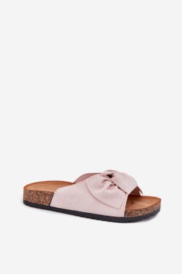 Sandał Klapki Model Seressa WD293 Light Pink - Step in style Step in style