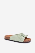 Sandał Klapki Model Seressa WD293 Mint - Step in style Step in style Sandał Klapki Model Seressa WD293 Mint - Step in style Step in style