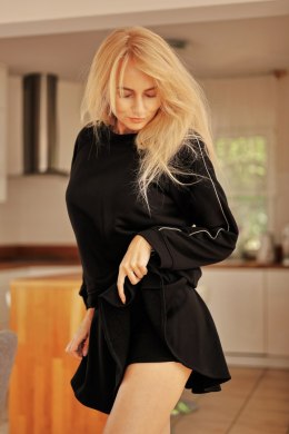 Spodnie Spódnicospodnie Model Nai Black - Mirale Mirale