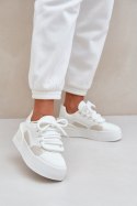 Buty Sportowe Model Laloma LA296P White - Step in style Step in style Buty Sportowe Model Laloma LA296P White - Step in style Step in style