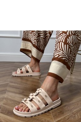 Sandał Klapki Model Elenois ST-3 Beige - PRIMO PRIMO