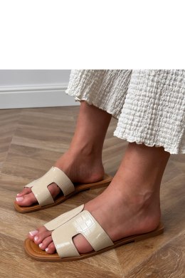 Sandał Klapki Model Sarini DM461 Beige - PRIMO PRIMO