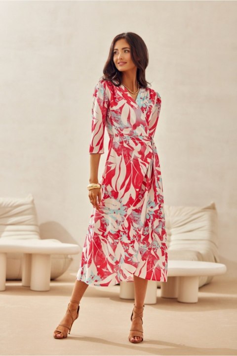 Sukienka Model Mirella SUK0522 20F Multicolor - Roco Fashion Roco Fashion Sukienka Model Mirella SUK0522 20F Multicolor - Roco Fashion Roco Fashion