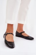 Baleriny Model Arrivara 8090-1 Black - Step in style Step in style Baleriny Model Arrivara 8090-1 Black - Step in style Step in style