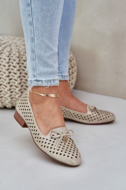 Baleriny Model Relabra ASA222-5 Gold - Step in style Step in style