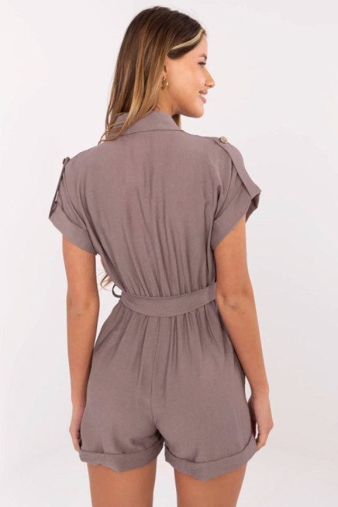 Kombinezon Model MI-KO-A5043.70 Dark Beige - Italy Moda Italy Moda Kombinezon Model MI-KO-A5043.70 Dark Beige - Italy Moda Italy Moda