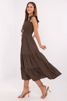 Sukienka Model MI-SK-A5063.69P Brown - Italy Moda Italy Moda