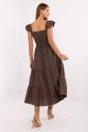 Sukienka Model MI-SK-A5063.69P Brown - Italy Moda Italy Moda Sukienka Model MI-SK-A5063.69P Brown - Italy Moda Italy Moda