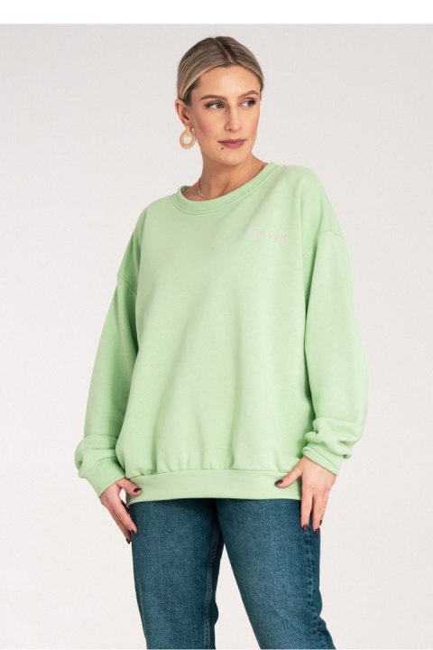 Bluza Damska Model M1151 Green - Figl Figl Bluza Damska Model M1151 Green - Figl Figl