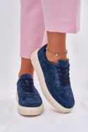 Buty Sportowe Model Rilwena 25SP18-8191 Navy - Step in style Step in style Buty Sportowe Model Rilwena 25SP18-8191 Navy - Step in style Step in style