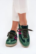 Buty Sportowe Model Zazoo N1068 Dark Green - Step in style Step in style Buty Sportowe Model Zazoo N1068 Dark Green - Step in style Step in style