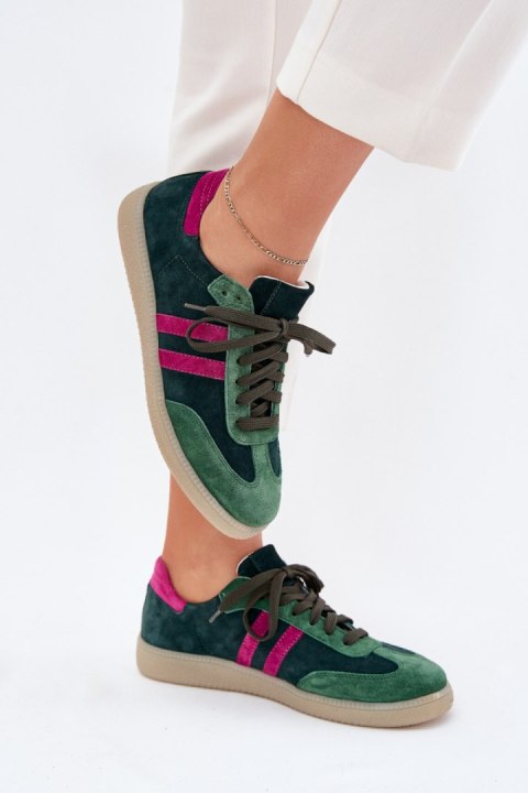 Buty Sportowe Model Zazoo N1068 Dark Green - Step in style Step in style Buty Sportowe Model Zazoo N1068 Dark Green - Step in style Step in style