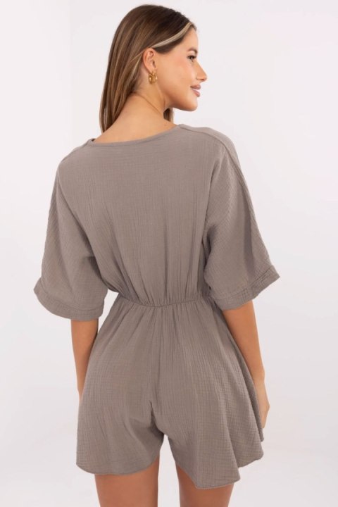 Kombinezon Model MI-KO-129150.93 Dark Beige - Italy Moda Italy Moda Kombinezon Model MI-KO-129150.93 Dark Beige - Italy Moda Italy Moda