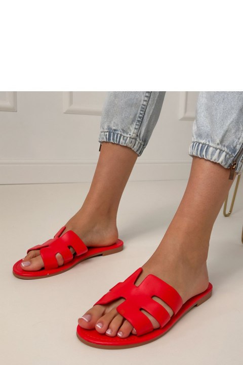 Sandał Klapki Model Ragos DM465 Red - PRIMO PRIMO Sandał Klapki Model Ragos DM465 Red - PRIMO PRIMO