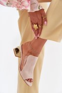 Sandał Klapki Model Tessira M500 Light Beige - Step in style Step in style