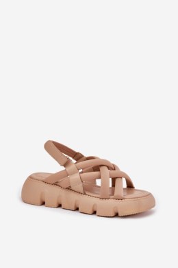 Sandały Model Filamira SQC-101 Beige - Step in style Step in style