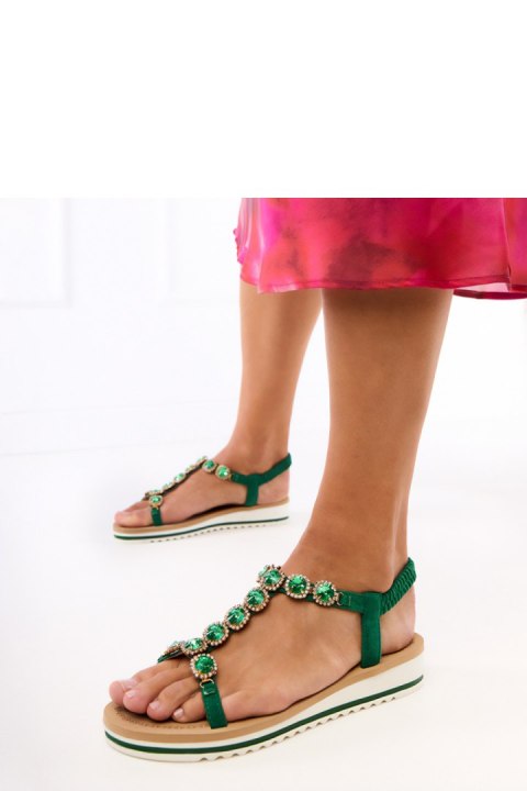 Sandały Model Klaura PT10028 Green - PRIMO PRIMO Sandały Model Klaura PT10028 Green - PRIMO PRIMO