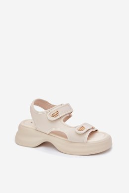 Sandały Model Luvira 25SD42-8959 Beige - Step in style Step in style