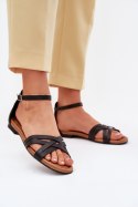 Sandały Model Maciejka 07029-01 Black - Step in style Step in style Sandały Model Maciejka 07029-01 Black - Step in style Step in style