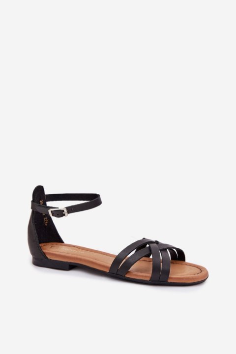Sandały Model Maciejka 07029-01 Black - Step in style Step in style Sandały Model Maciejka 07029-01 Black - Step in style Step in style