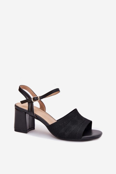 Sandały Model Sarena 55-A26 Black - Step in style Step in style Sandały Model Sarena 55-A26 Black - Step in style Step in style
