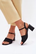 Sandały Model Sarena 55-A26 Black - Step in style Step in style Sandały Model Sarena 55-A26 Black - Step in style Step in style