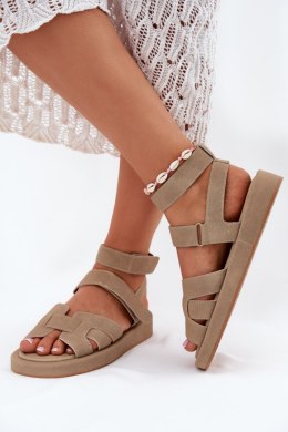 Sandały Model Uvissa NN617 Khaki - Step in style Step in style