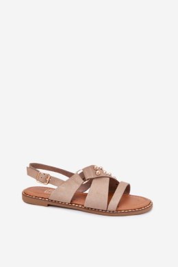 Sandały Model Zanira LX9616 Beige - Step in style Step in style