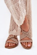 Sandały Model Zanira LX9616 Beige - Step in style Step in style