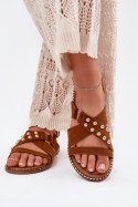 Sandały Model Zanira LX9616 Camel - Step in style Step in style