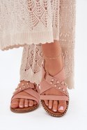 Sandały Model Zanira LX9616 Pink - Step in style Step in style Sandały Model Zanira LX9616 Pink - Step in style Step in style