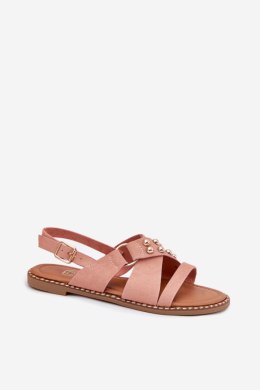 Sandały Model Zanira LX9616 Pink - Step in style Step in style