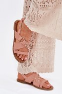 Sandały Model Zanira LX9616 Pink - Step in style Step in style Sandały Model Zanira LX9616 Pink - Step in style Step in style