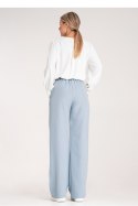 Spodnie Damskie Model M1129 Blue - Figl Figl Spodnie Damskie Model M1129 Blue - Figl Figl