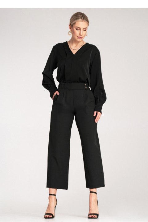 Spodnie Damskie Model M1132 Black - Figl Figl Spodnie Damskie Model M1132 Black - Figl Figl