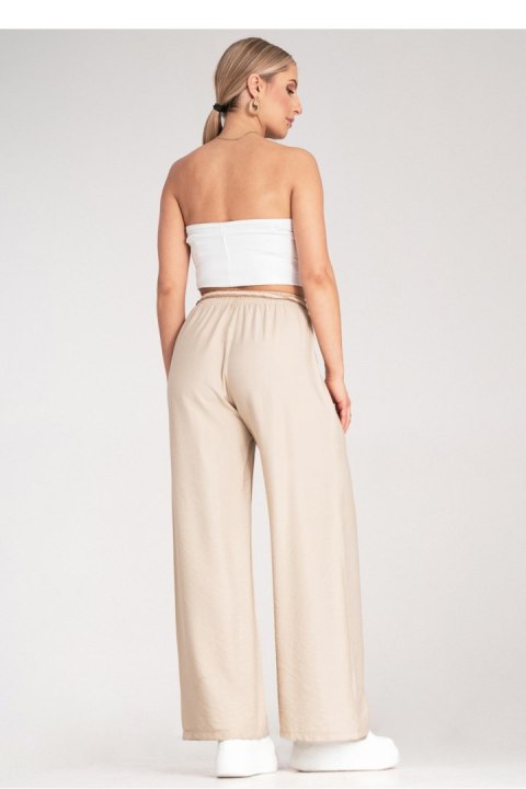 Spodnie Damskie Model M1149 Beige - Figl Figl Spodnie Damskie Model M1149 Beige - Figl Figl