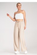 Spodnie Damskie Model M1149 Beige - Figl Figl Spodnie Damskie Model M1149 Beige - Figl Figl