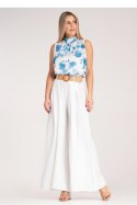Spodnie Damskie Model M1160 White - Figl Figl Spodnie Damskie Model M1160 White - Figl Figl