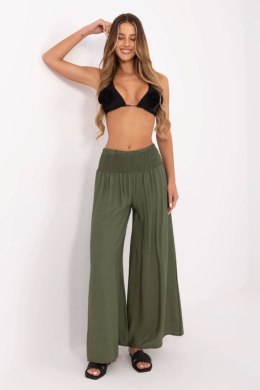 Spodnie Damskie Model MI-SP-A2543.27 Khaki - Italy Moda Italy Moda