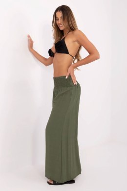 Spodnie Damskie Model MI-SP-A2543.27 Khaki - Italy Moda Italy Moda