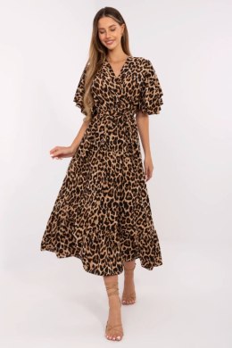 Sukienka Model DHJ-SK-17696.88 Camel - Italy Moda Italy Moda