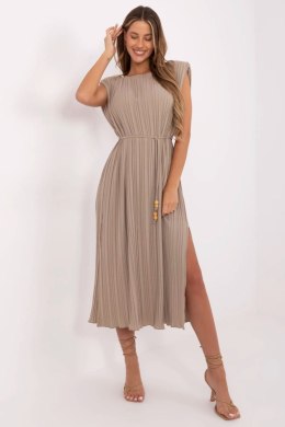 Sukienka Model DHJ-SK-19830.00 Dark Beige - Italy Moda Italy Moda