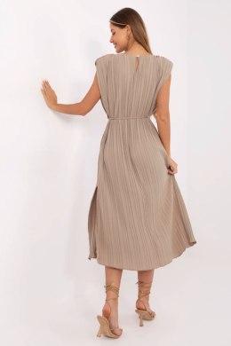 Sukienka Model DHJ-SK-19830.00 Dark Beige - Italy Moda Italy Moda