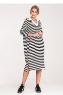 Sukienka Model M1098 Black/White - Figl Figl Sukienka Model M1098 Black/White - Figl Figl