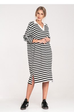 Sukienka Model M1098 Black/White - Figl Figl