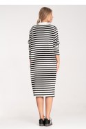 Sukienka Model M1098 Black/White - Figl Figl Sukienka Model M1098 Black/White - Figl Figl