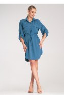 Sukienka Model M1131 Blue - Figl Figl Sukienka Model M1131 Blue - Figl Figl